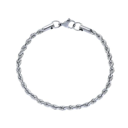 Twisted Rope Chain Bracelet