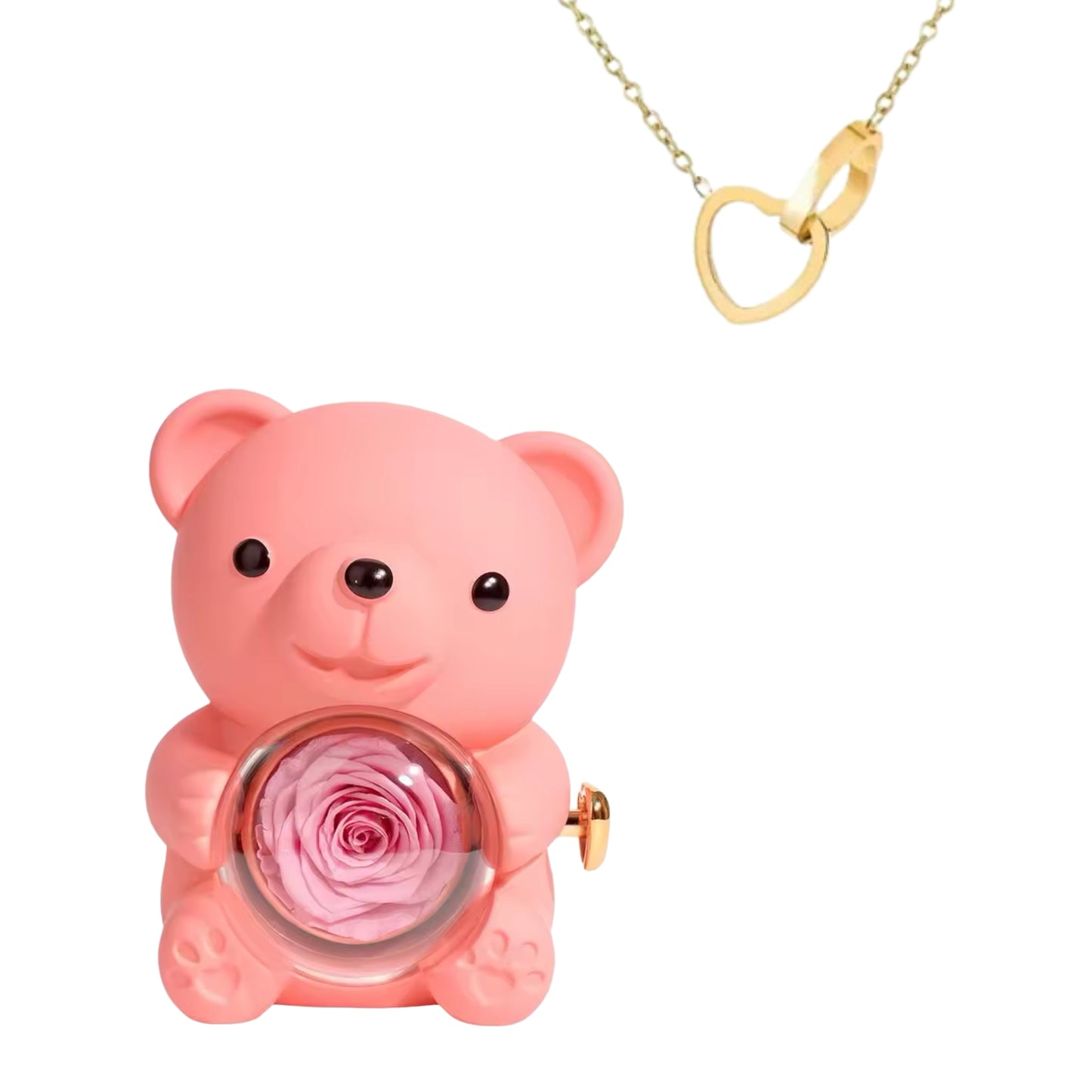 Teddy Bear Box  | Necklace