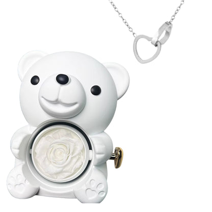 Teddy Bear Box  | Necklace