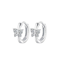 Sterling Silver Butterfly Earrings