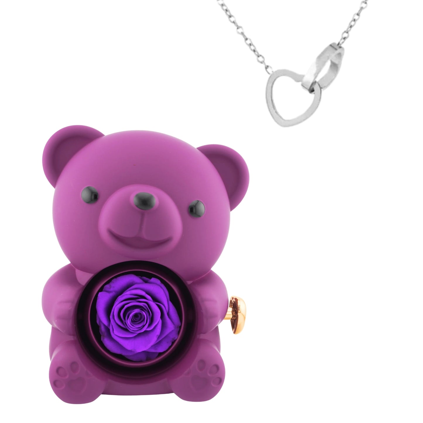 Teddy Bear Box  | Necklace