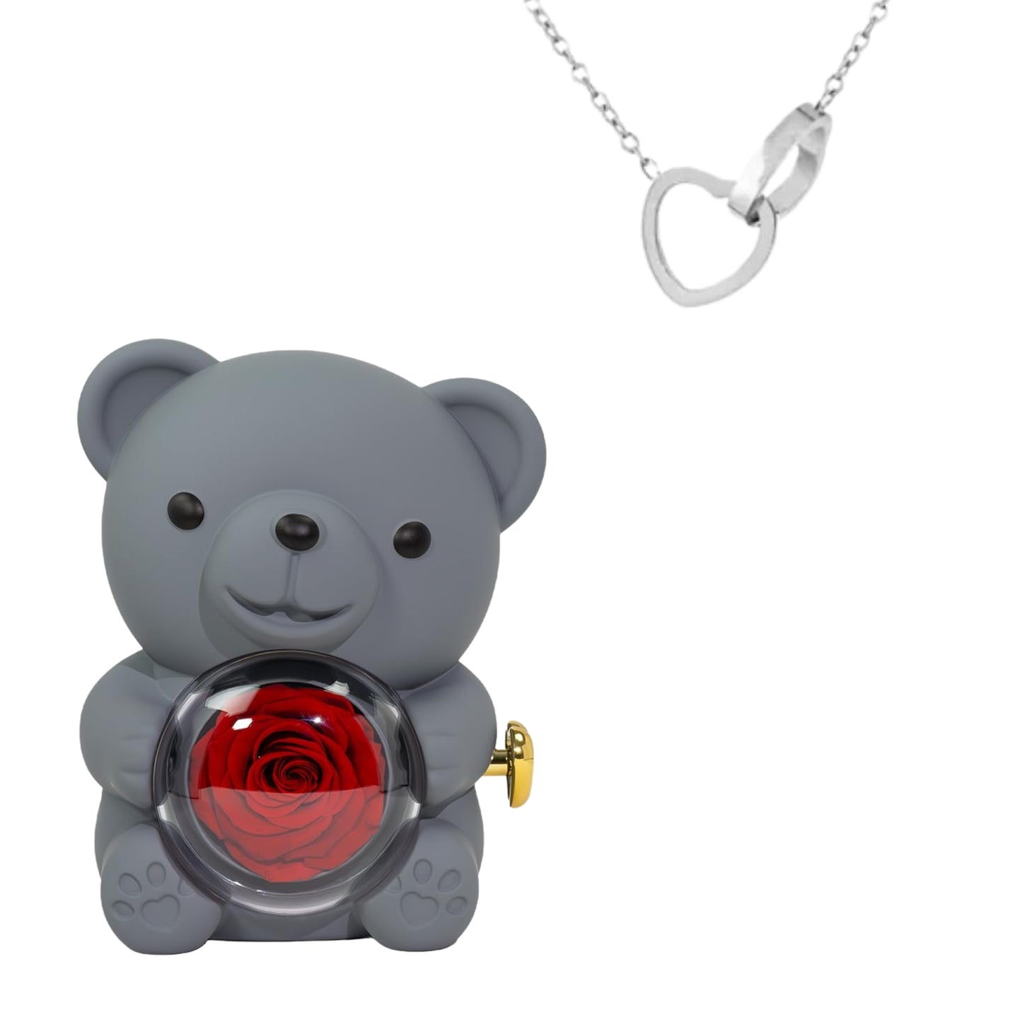 Teddy Bear Box  | Necklace