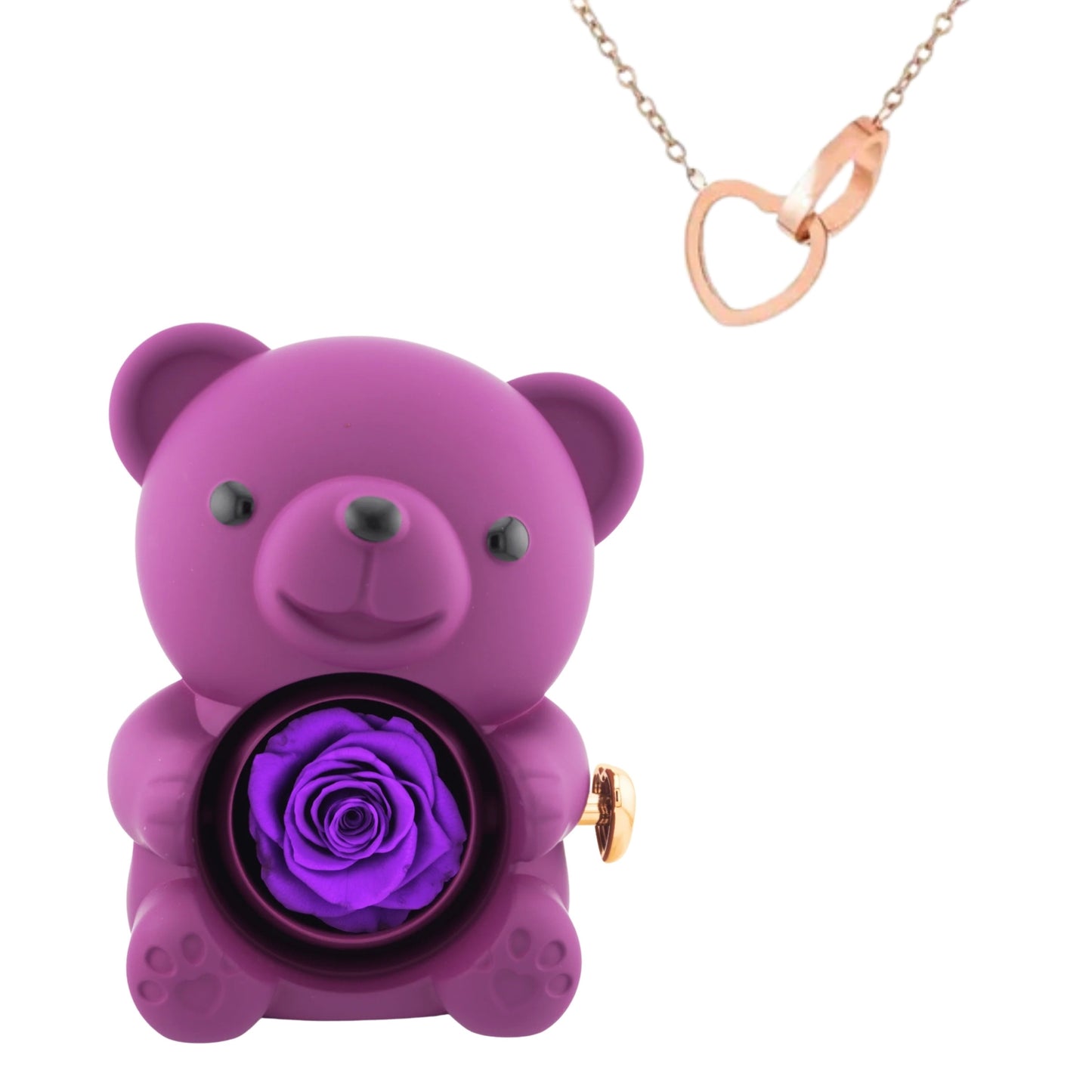 Teddy Bear Box  | Necklace