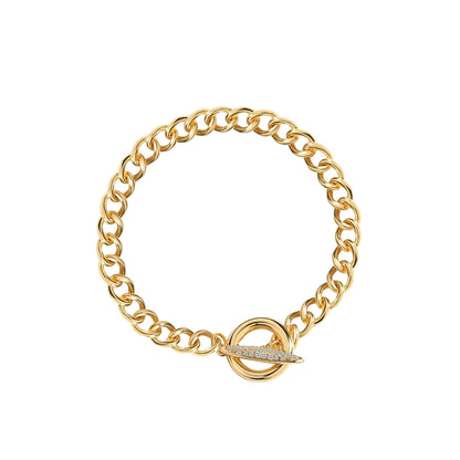 Cuban Link OT Buckle Bracelet