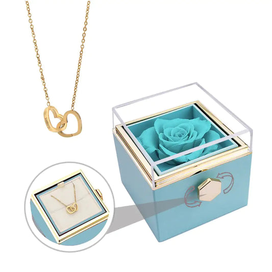 Blue box Eternal Rose