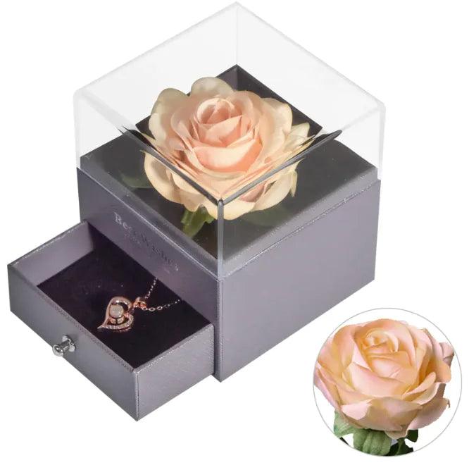 Valentine Eternal Rose Jewelry Gift Box