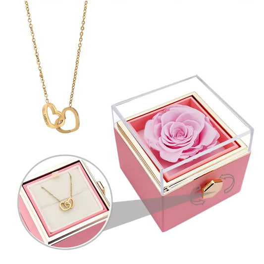 Pink box Eternal Rose