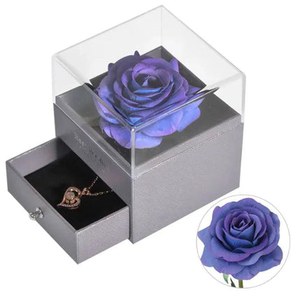 Valentine Eternal Rose Jewelry Gift Box