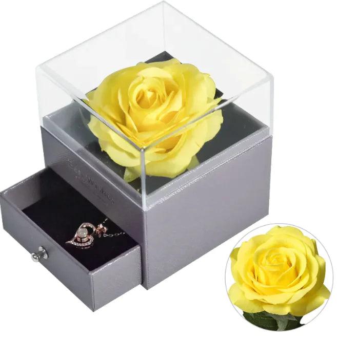 Valentine Eternal Rose Jewelry Gift Box