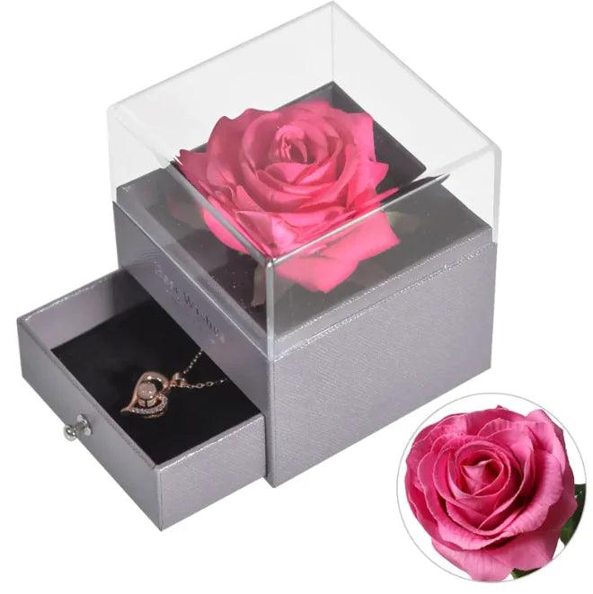 Valentine Eternal Rose Jewelry Gift Box